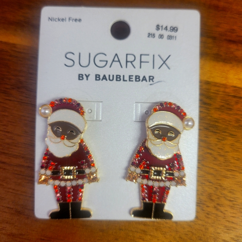 Sugarfix santa claus earrings